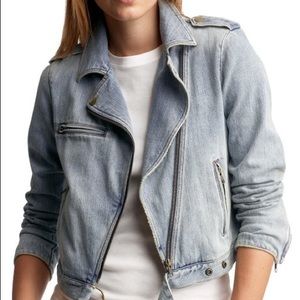 Gap Moto Denim Jacket